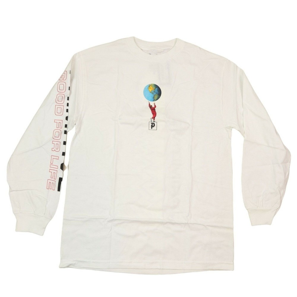 primitive skateboarding t shirt/ long sleeve/ medium size/ graphic t shirt